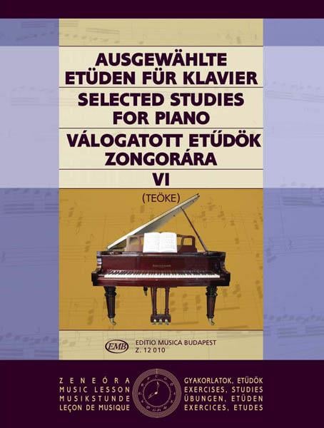 Ausgewählte Etüden VI für Klavier