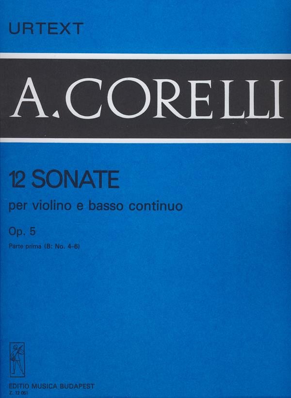 12 sonate per violino e basso continuo I-B op. 5