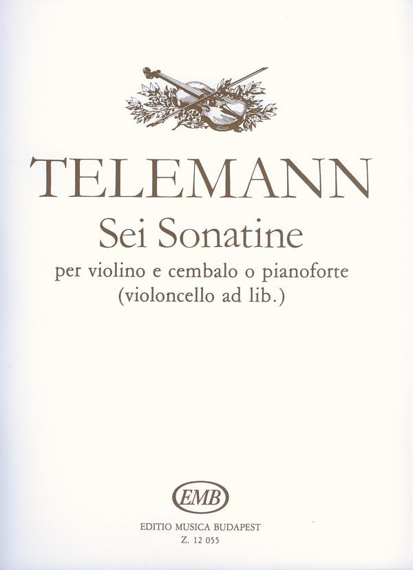 Sei sonatine für Violine und CZalo (Klavier)