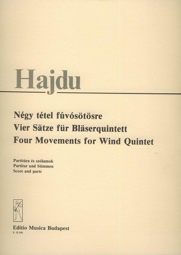 Vier Sätze für Bläserquintett
