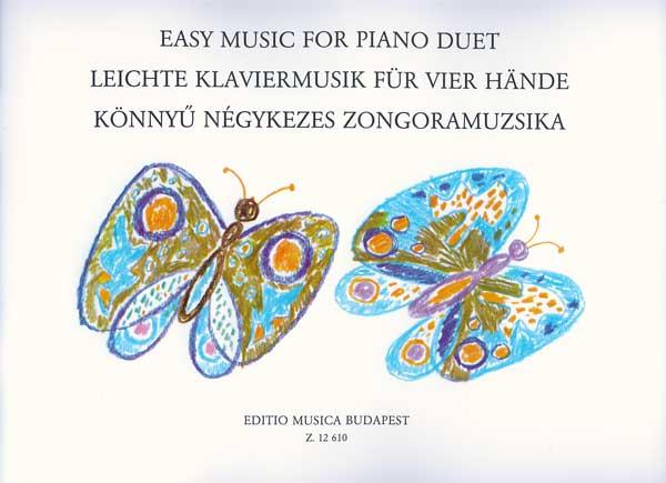 Leichte Klaviermusik für vier Hände