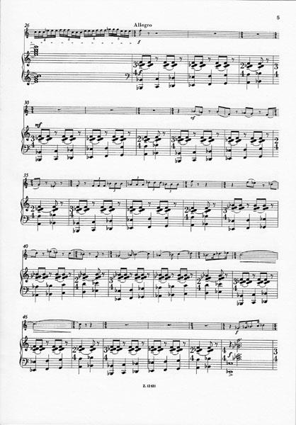 Fantasie für Trompete und Klavier