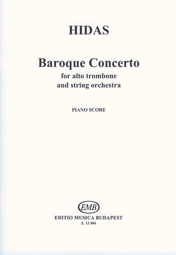 Baroque Concerto für Altposaune und Streichorche