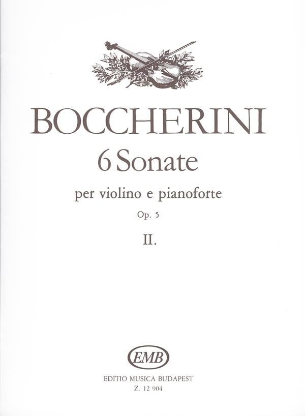 6 sonate per violino e pianoforte