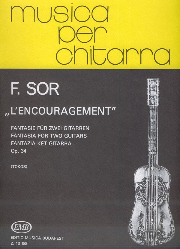 L'encouragement op. 34 Fantasie für zwei Gitarren