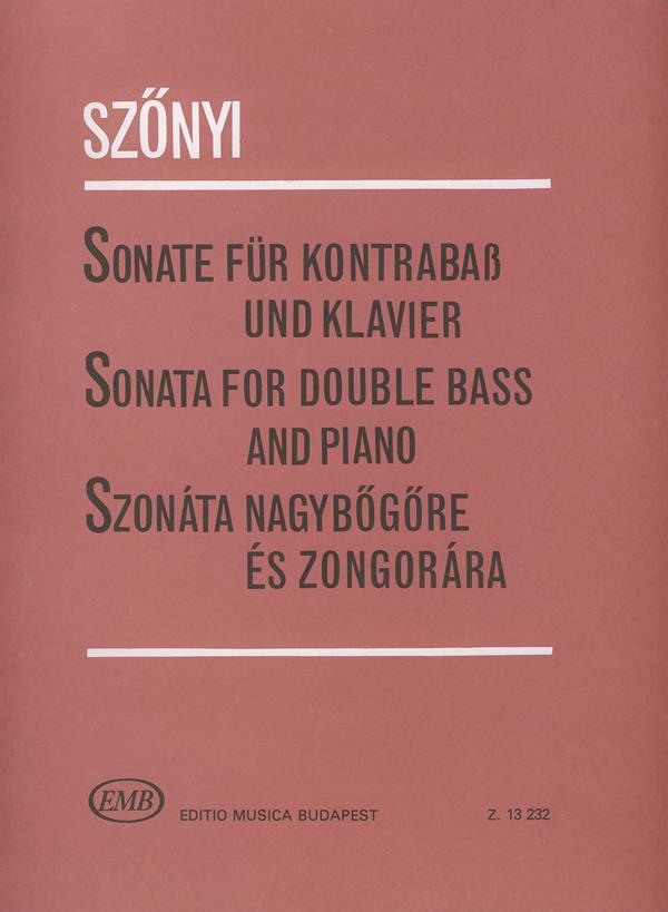 Sonate für Kontrabass und Klavier