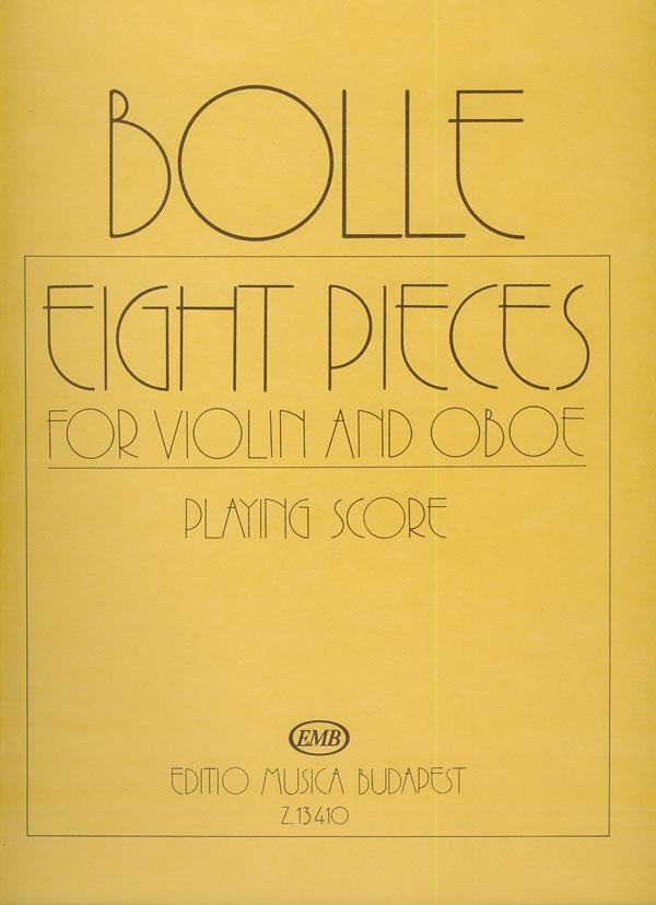 Acht Stücke für Violine und Oboe