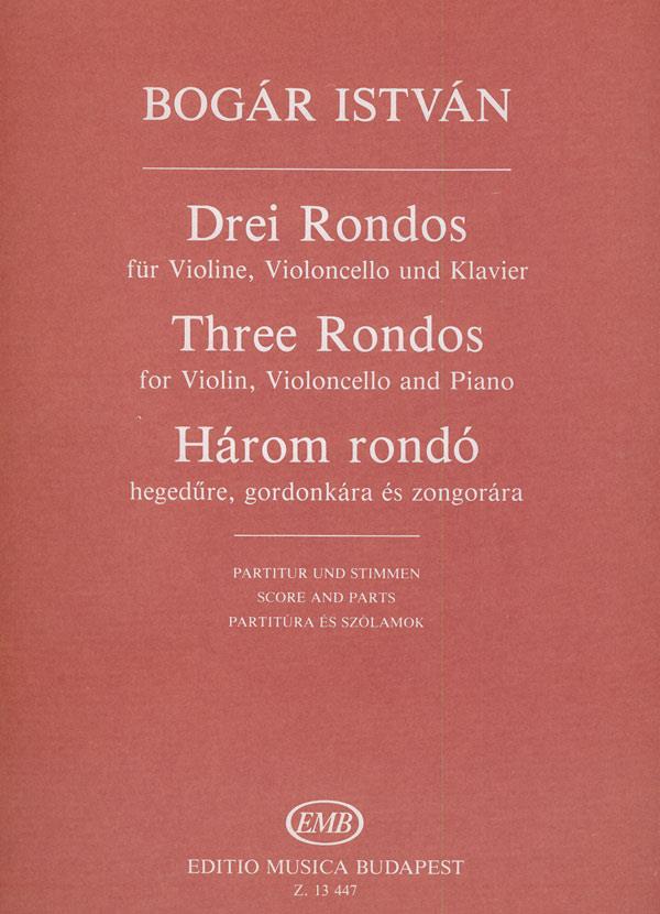 Drei Rondos für Violine, Violoncello und Klavier