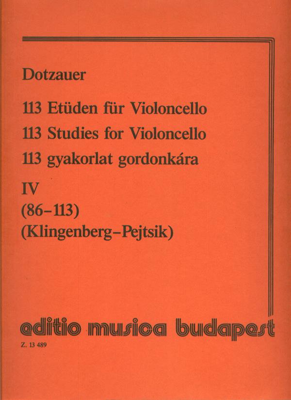 113 Etüden - Volume 4