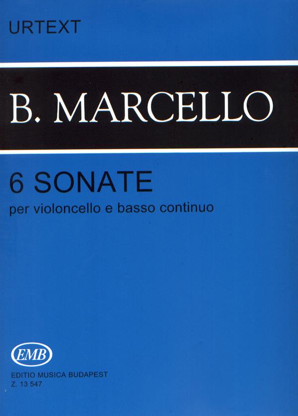 6 sonate per violoncello e basso continuo
