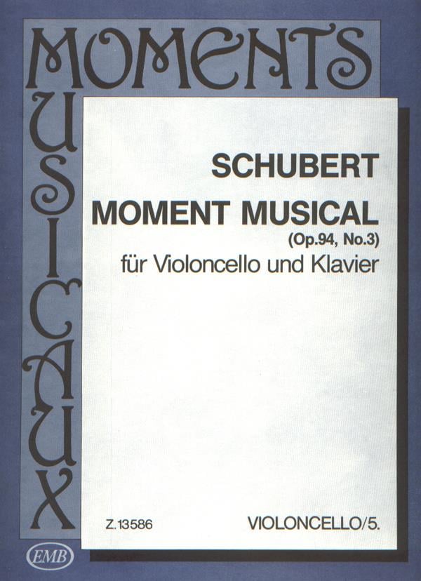 Moment musical op. 93, No. 3