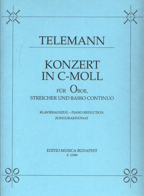 Konzert Für Oboe, Streicher Und Basso Continuo O