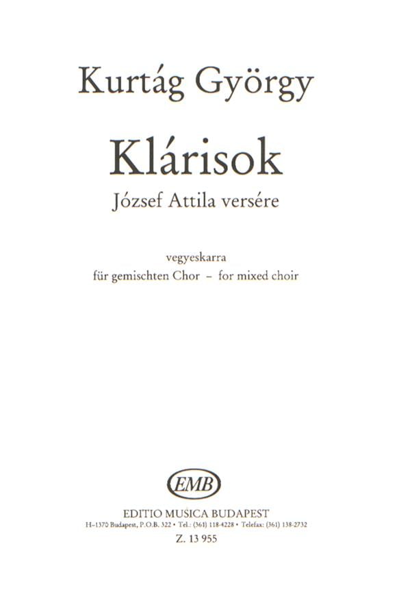 Klarisok für gemischten Chor