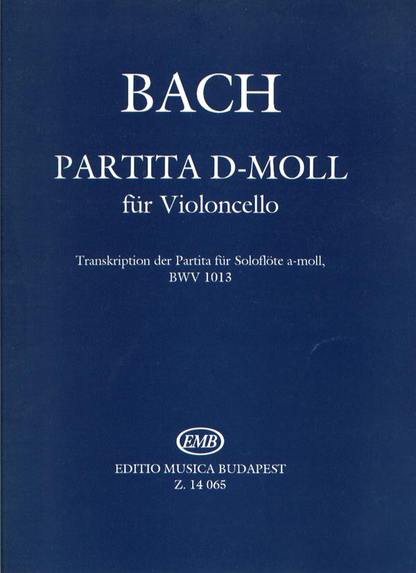 Partita D-Moll für Violoncello Transkription der