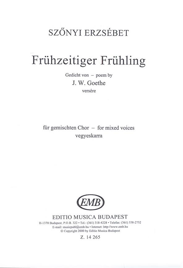 Frühzeitiger Frühling