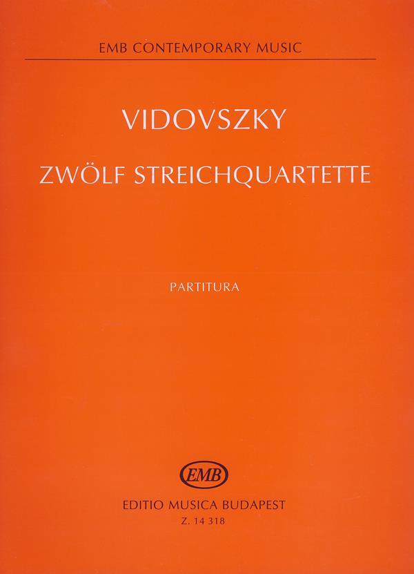 12 Streichquartette