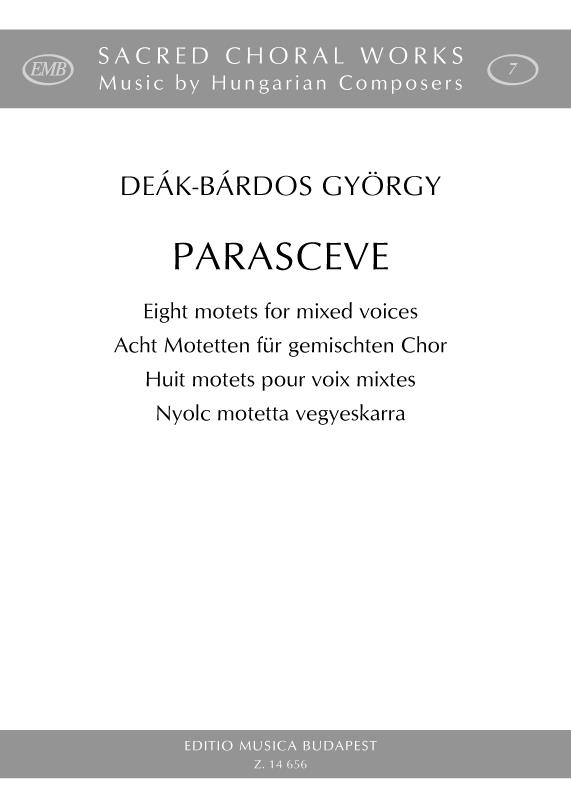 Parasceve - 8 Motetten für gem. Chor
