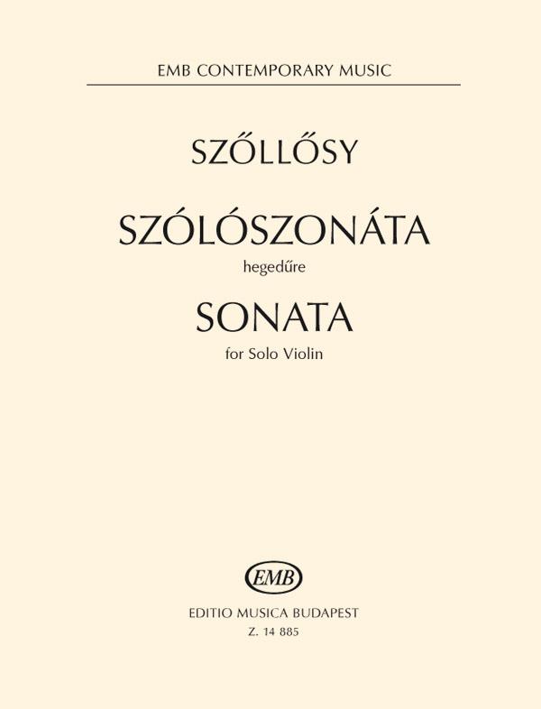 Sonata for Solo Violin (1947)