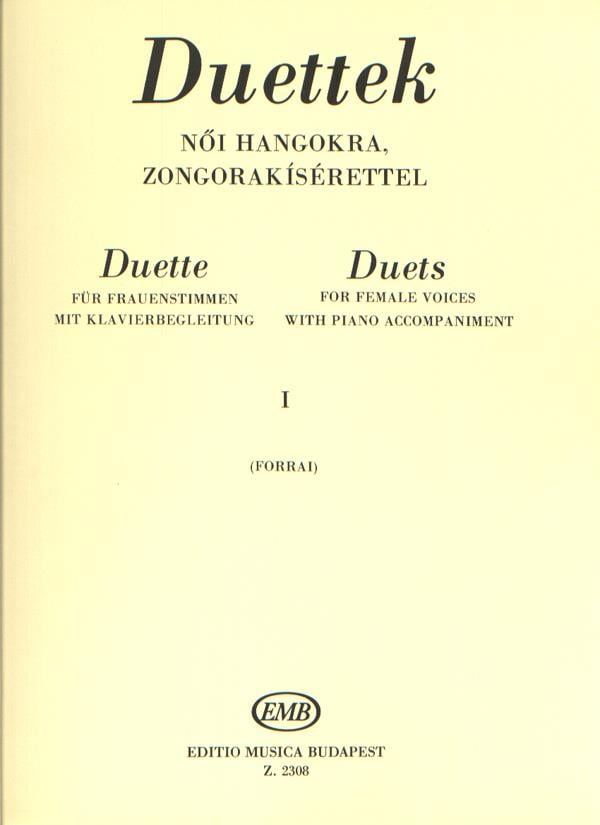 Duette für Frauenstimme I