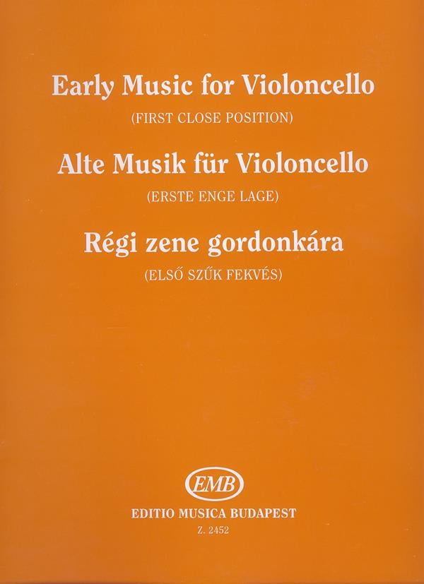 Alte Musik für Violoncello Werke aus dem 17-18.