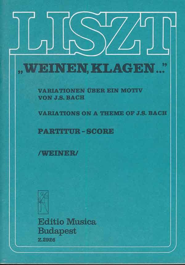 Weinen, klagen... Variationen über ein Motiv von