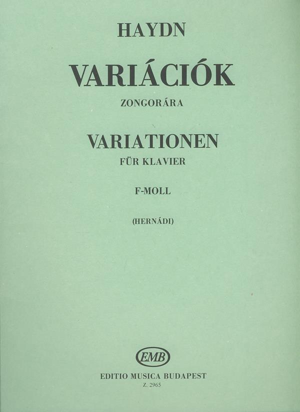 Variationen in f-Moll