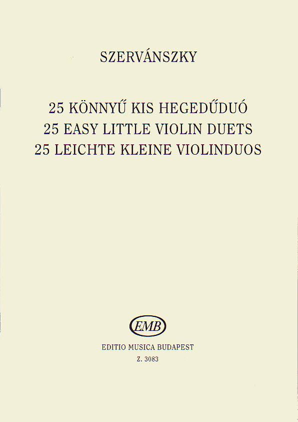25 leichte kleine Violinduos