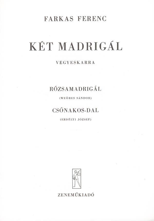Two Madrigals