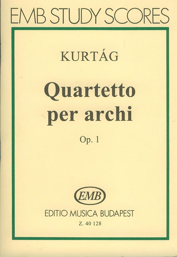 Quartetto per archi op.1