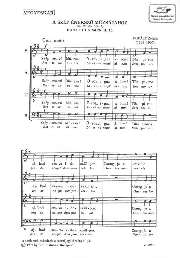 Horatii Carmen II.10