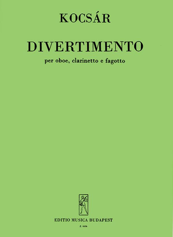 Divertimento Für Oboe, Klarinette Und Fagott