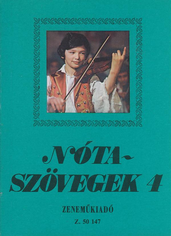 Nótaszövegek V4