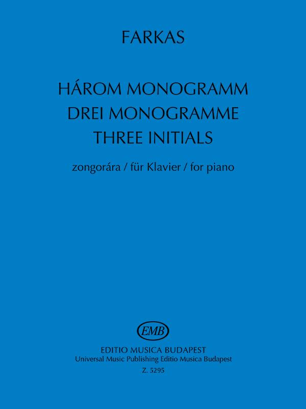 Drei Monogramme