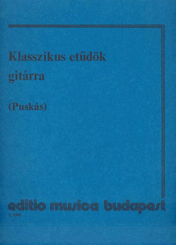 Klassische Etüden für Gitarre