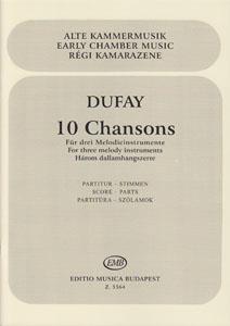 10 Chansons für drei Melodie-Instrumente (Blockf
