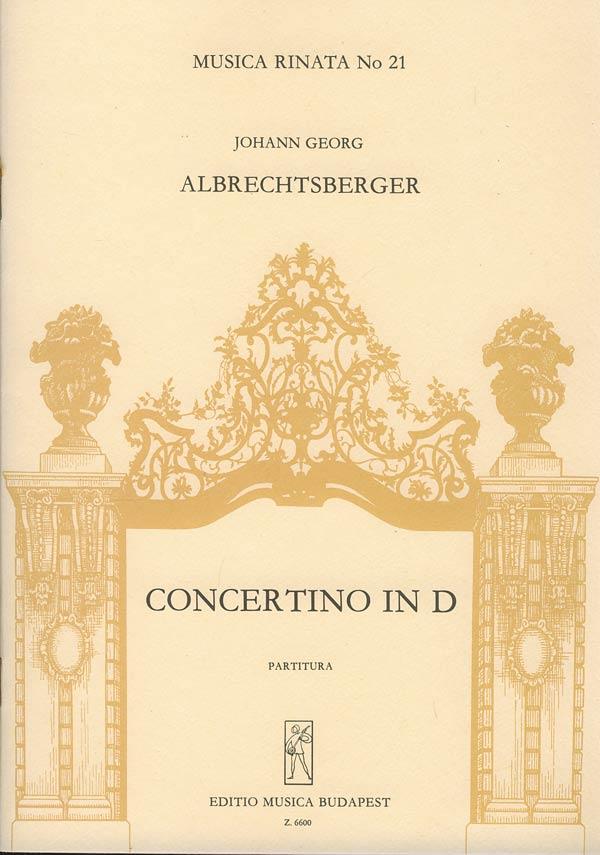 Concertino in D (1769) MR 21 per trombula (flauto)