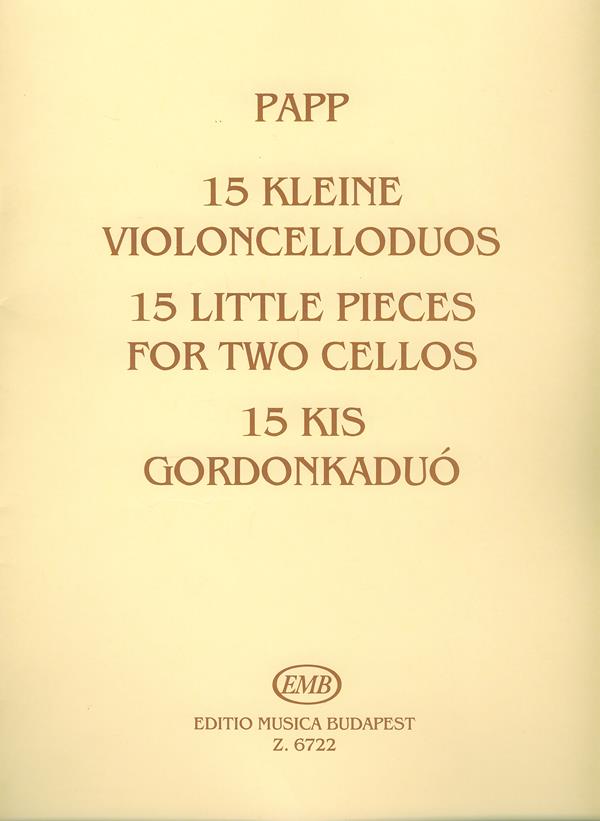 15 kleine Violoncelloduos