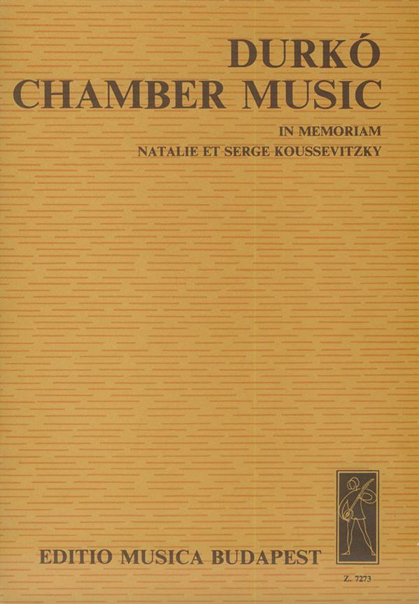 Chamber Music in Memoriam Natalie und Serge Kous