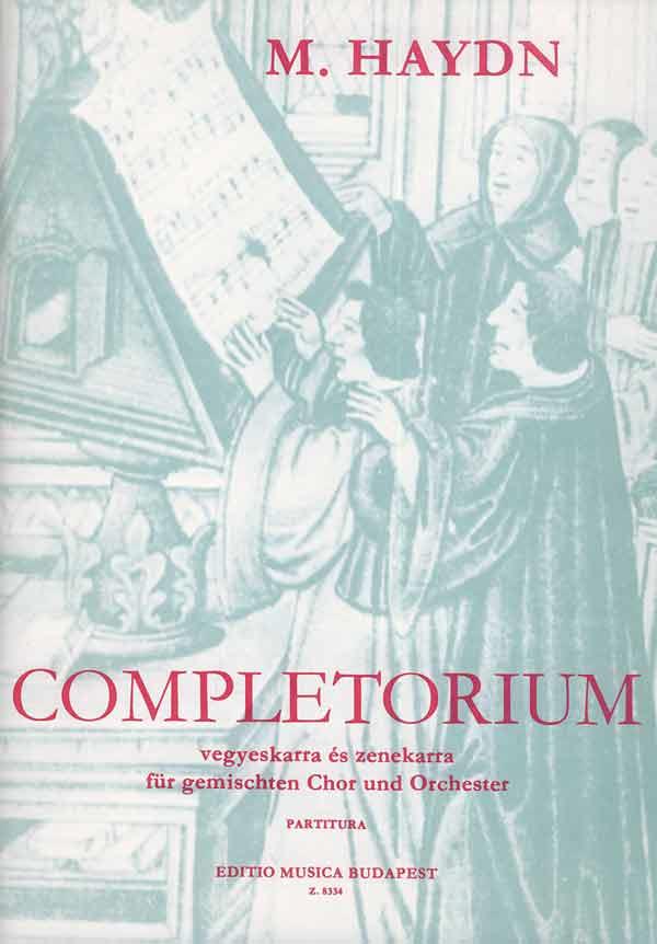 Completorium für gemischten Chor und Orchester