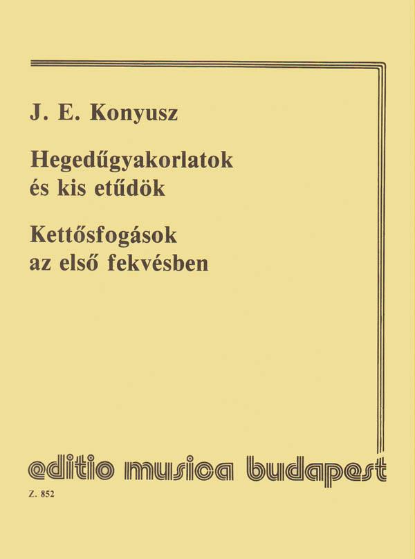 Hegedügyakorlatok es kis etüdök