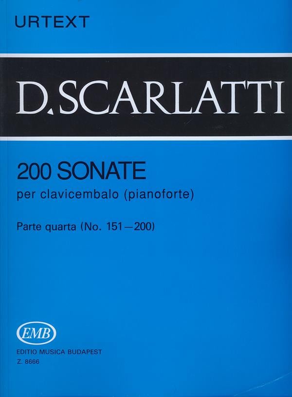 200 Sonate per clavicembalo 4 (pianoforte)