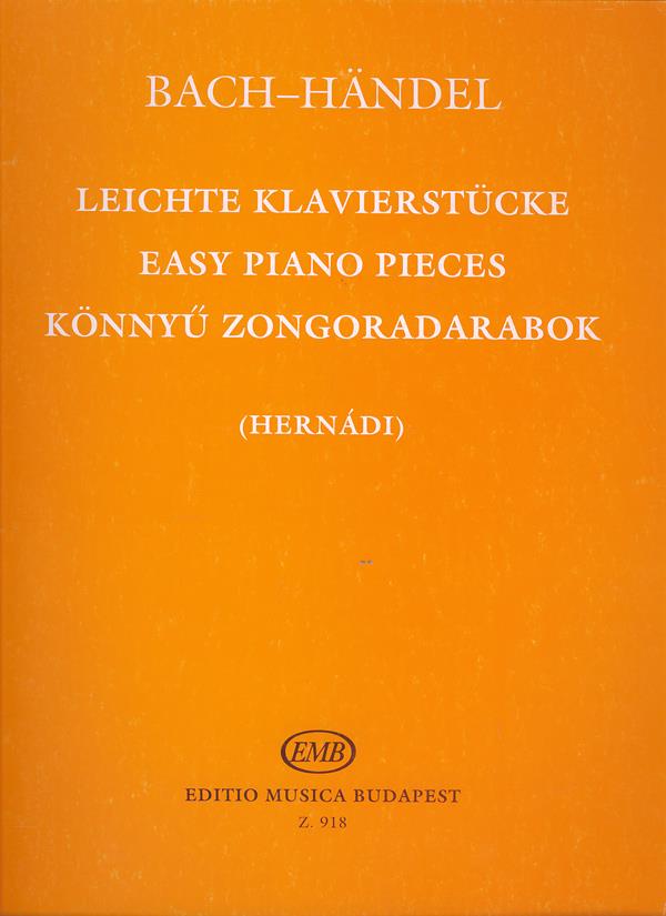 Leichte Klavierstücke 18 Werke von J.S.Bach, den