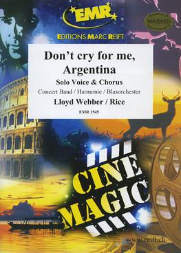 Don't cry for me(Solo Voice + Chorus)
