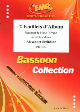 2 Feuillets d'Album