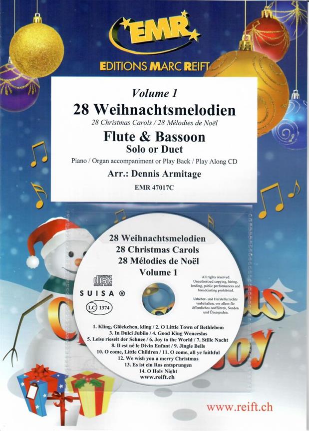 28 Weihnachtsmelodien Vol. 1