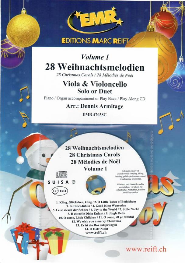 28 Weihnachtsmelodien Vol. 1