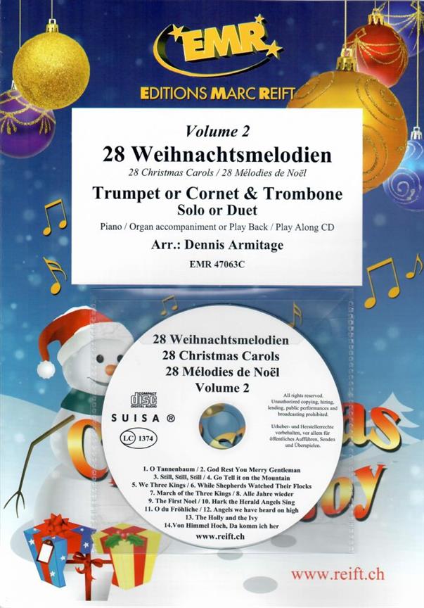 28 Weihnachtsmelodien Vol. 2