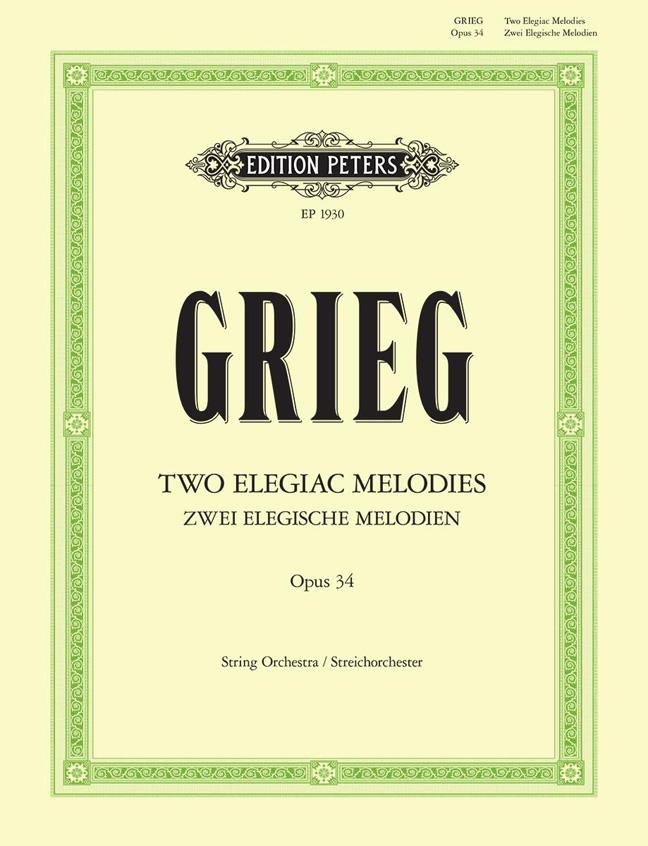 Two Elegiac Melodies Op. 34