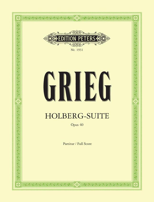 Holberg Suite - Score