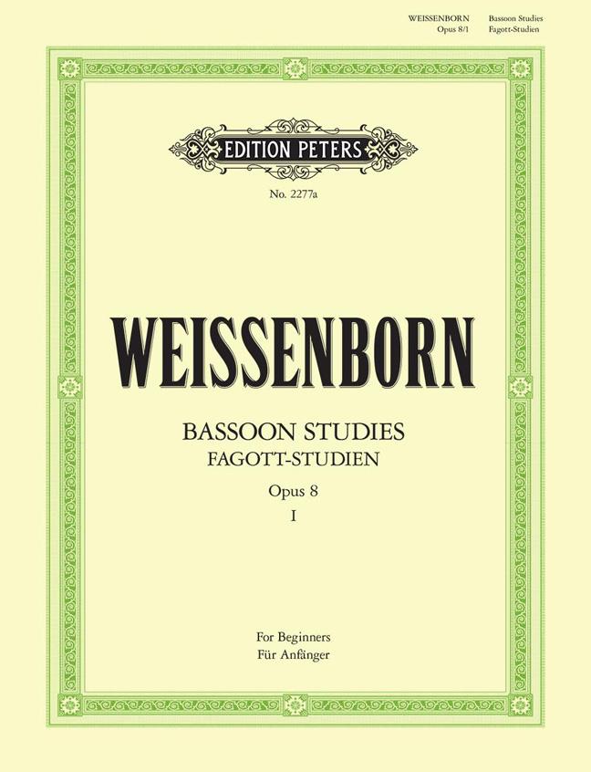 Fagottstudien 1 Op.8 - Bassoon Studies 1